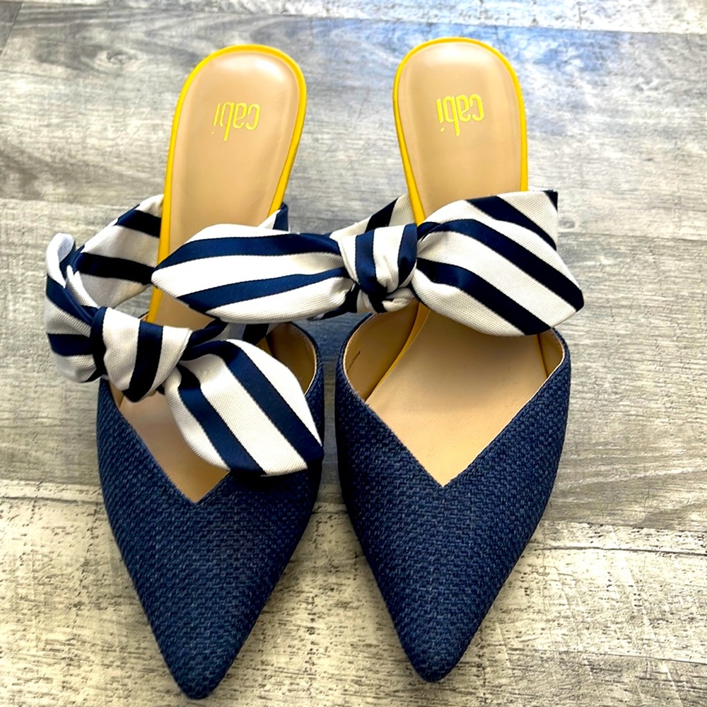 Cabi Slip-on Kitten Heel Shoes size 8